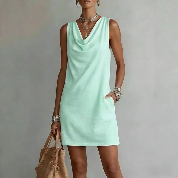 Clara Lightweight Pocket Mini Dress