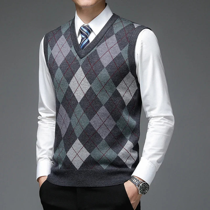 Anders Argyle Sweater Vest