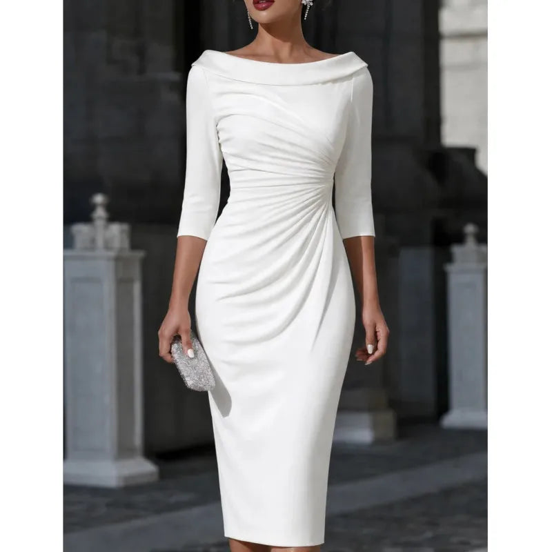Orlenia Ruched Sheath Dress