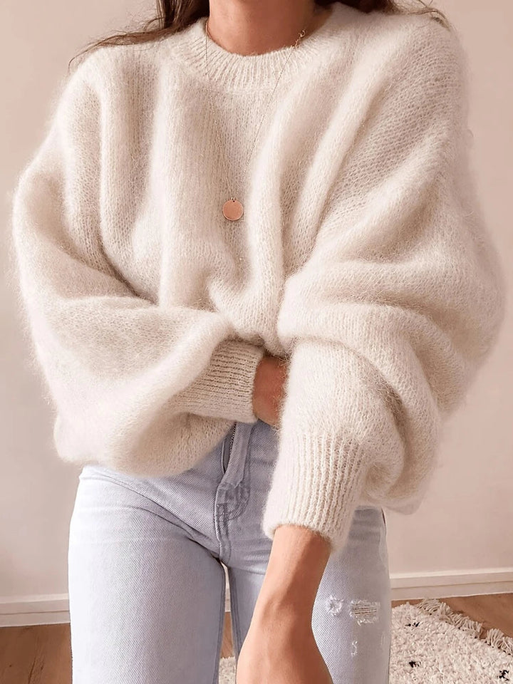 Junia Fuzzy Knit Pullover