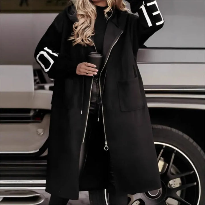 Marlo Drawstring Waist Trench