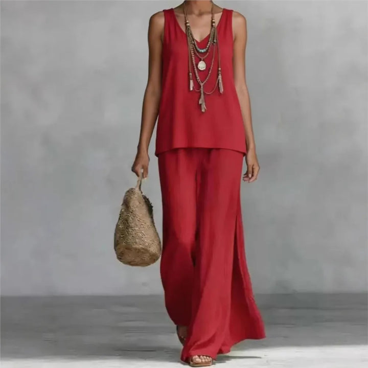 Nerina Wide Leg Matching Set