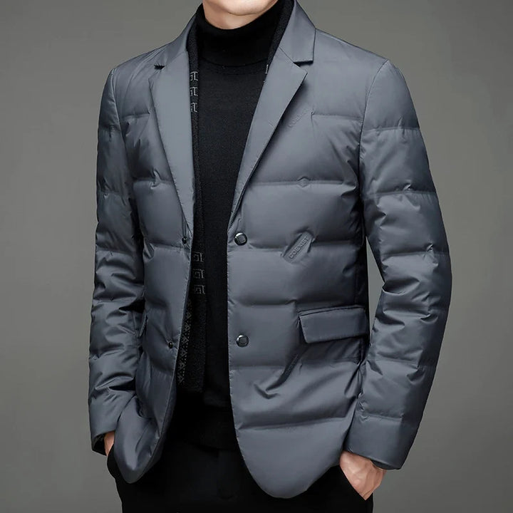 Holden Notched Lapel Puffer