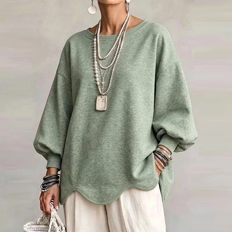Marielle Dropped Shoulder Pullover