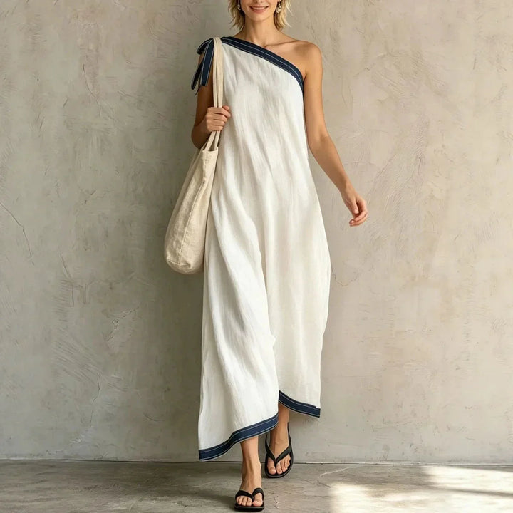 Liliana One Shoulder Maxi Dress