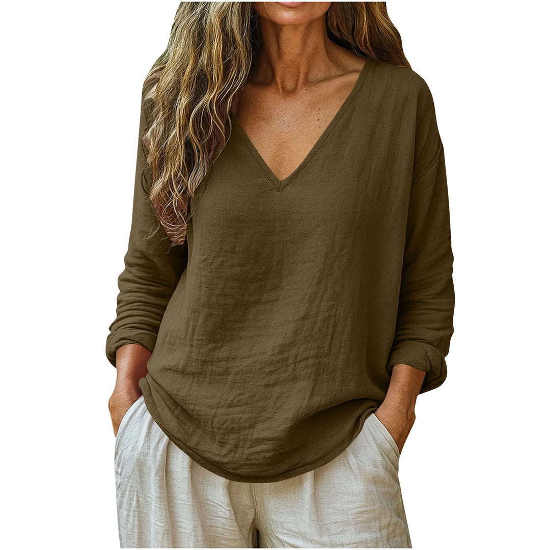 Heidi  Breathable Long Sleeve Casual Top
