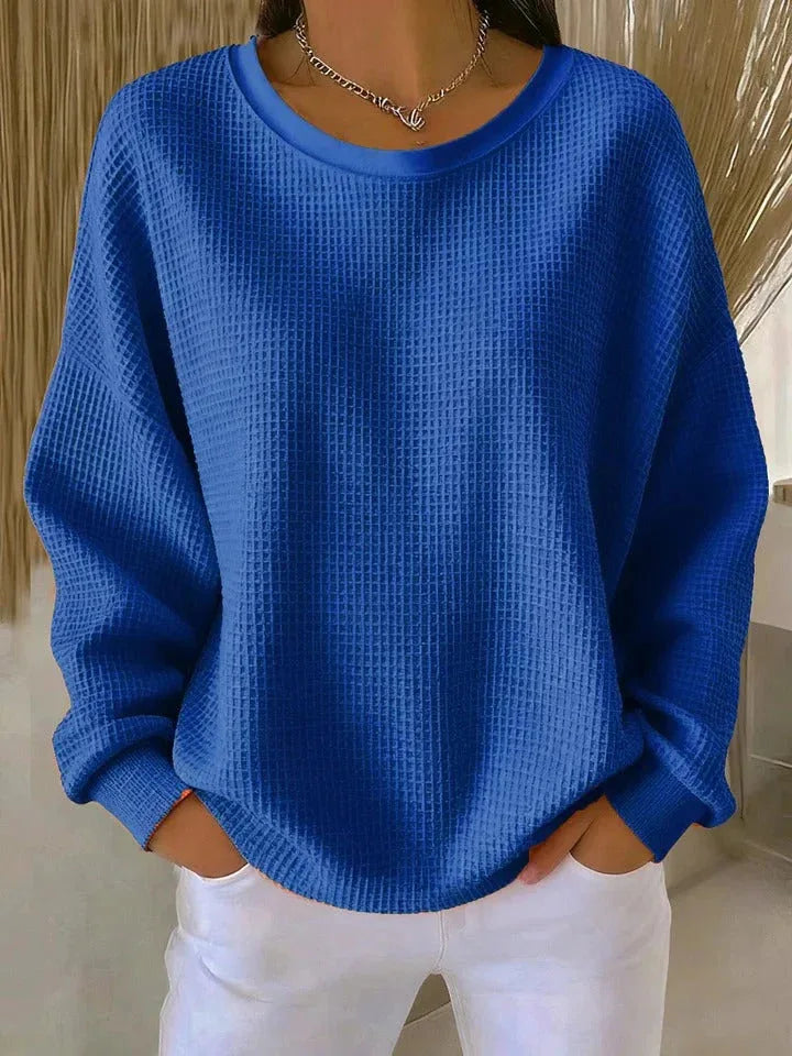 Marigold Waffle Knit Top