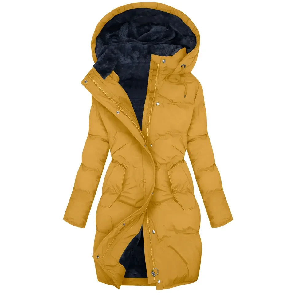 Amalia Drawstring Waist Puffer
