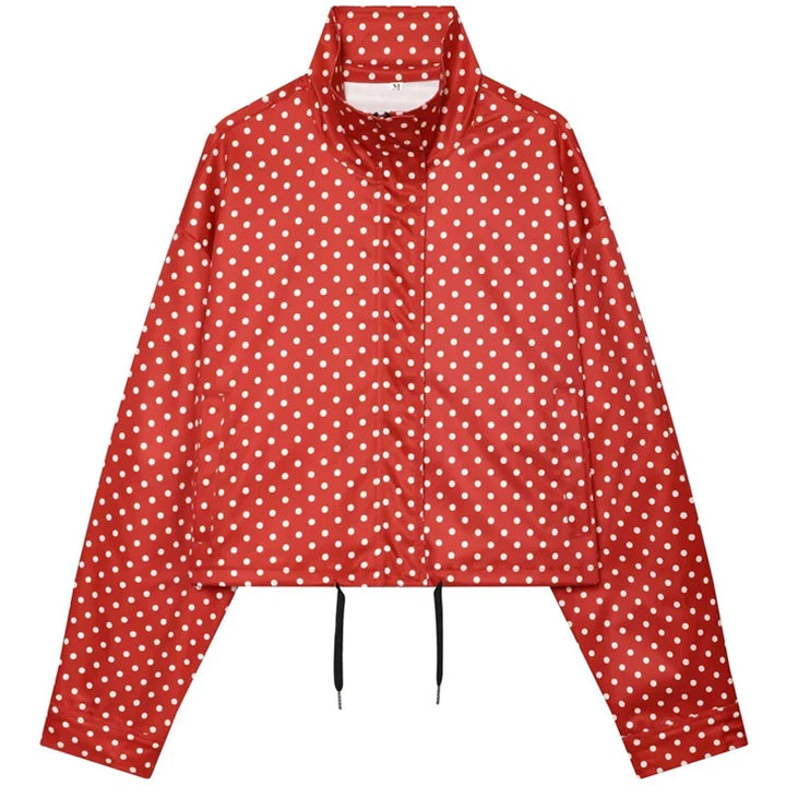 Hannah Cropped Bomber Jacket