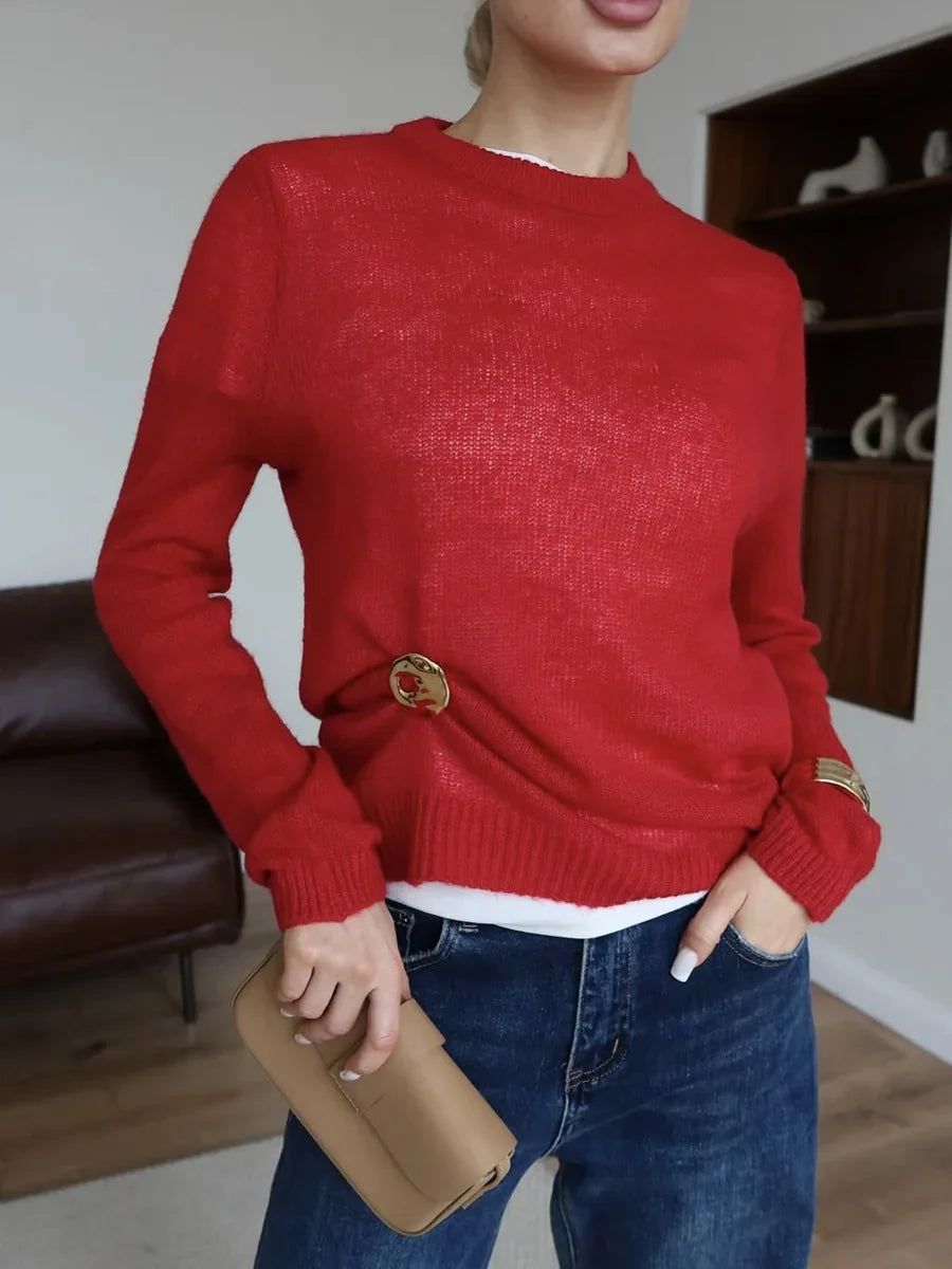 Sansa Mohair Knit Sweater