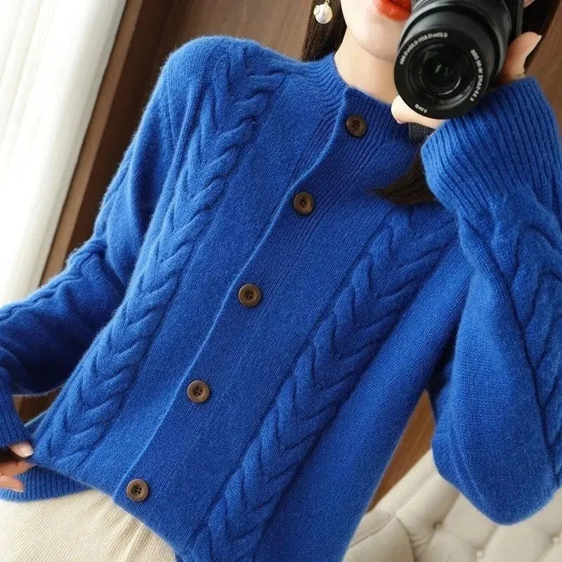 Rosaline Cable Knit Cardigan