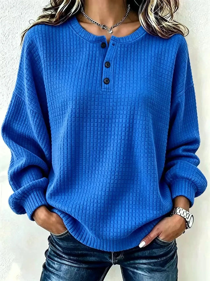 Juniper Waffle Knit Henley