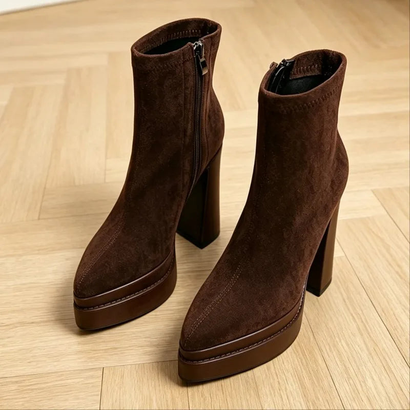 Giada Platform Ankle Boot