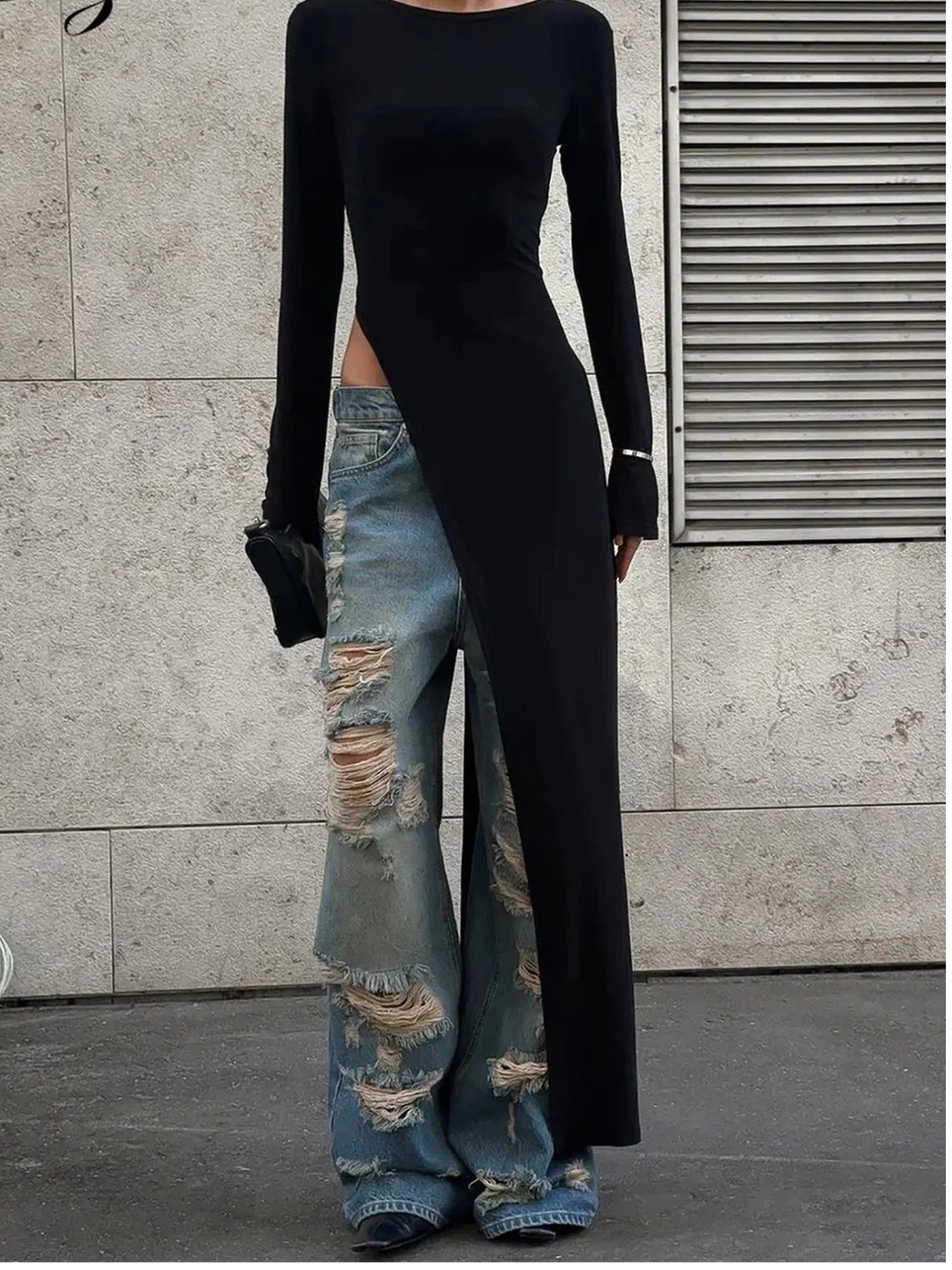 Seraphine Side Slit Maxi Dress
