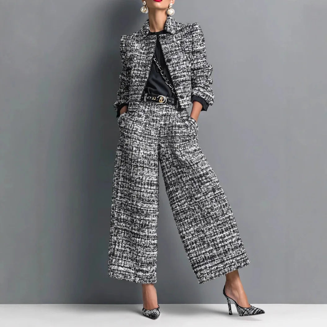 Marielle Notch Lapel Jacket Set