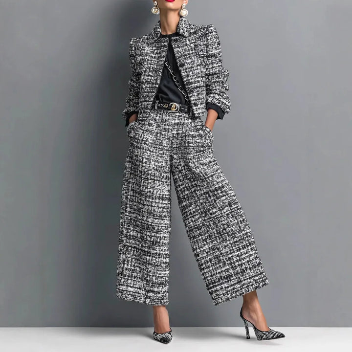 Marielle Notch Lapel Jacket Set