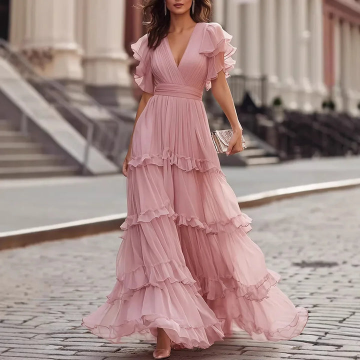 Brielle Tiered Ruffle Dress