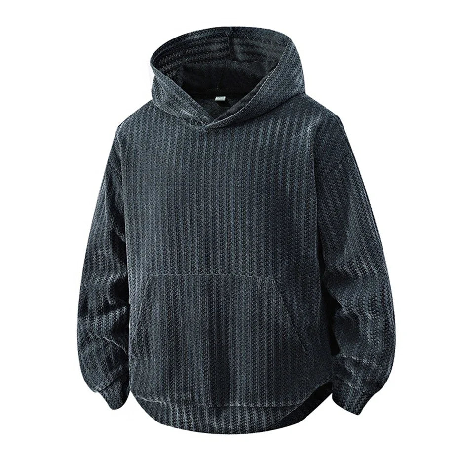 Dexter Ribbed Knit Hoodie