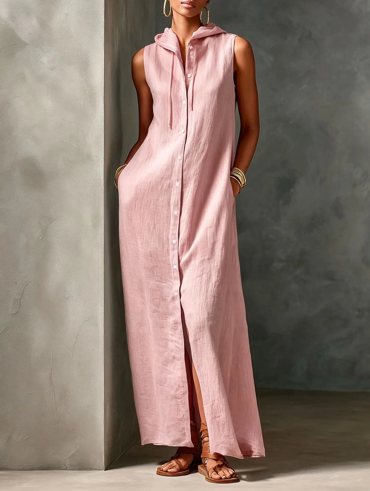 Rosalia Hooded Relaxed Maxi Dress