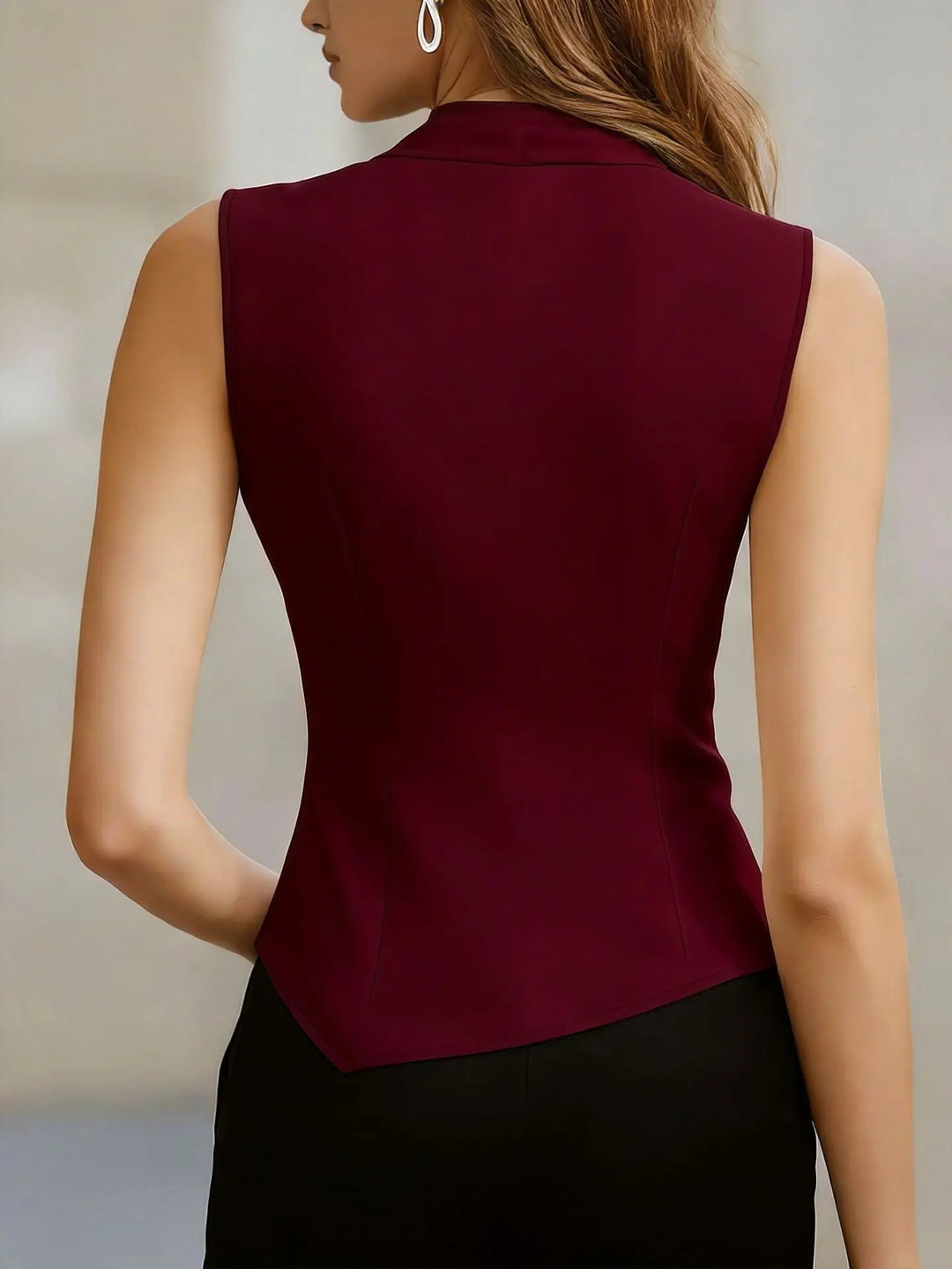 Suzane Draped Neck Blouse