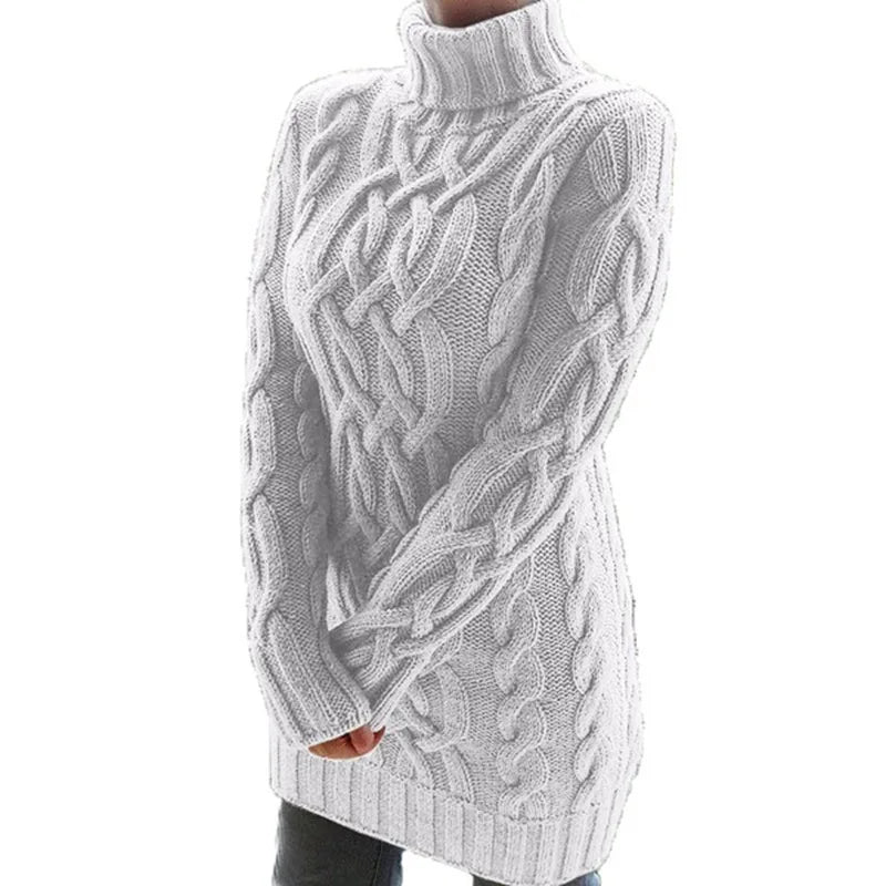 Thalassa Cable Knit Sweater Dress