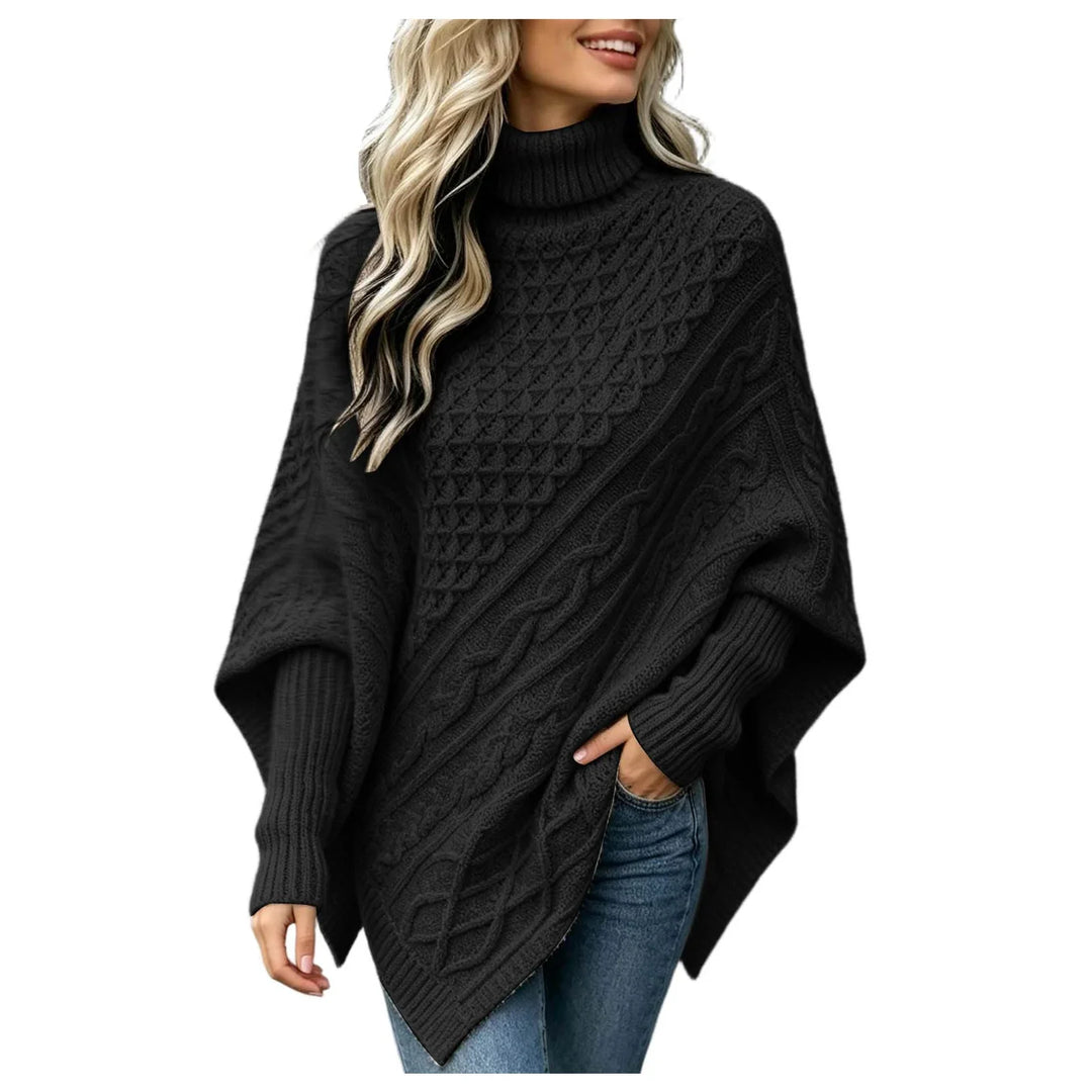 Bronwen Cable Knit Poncho