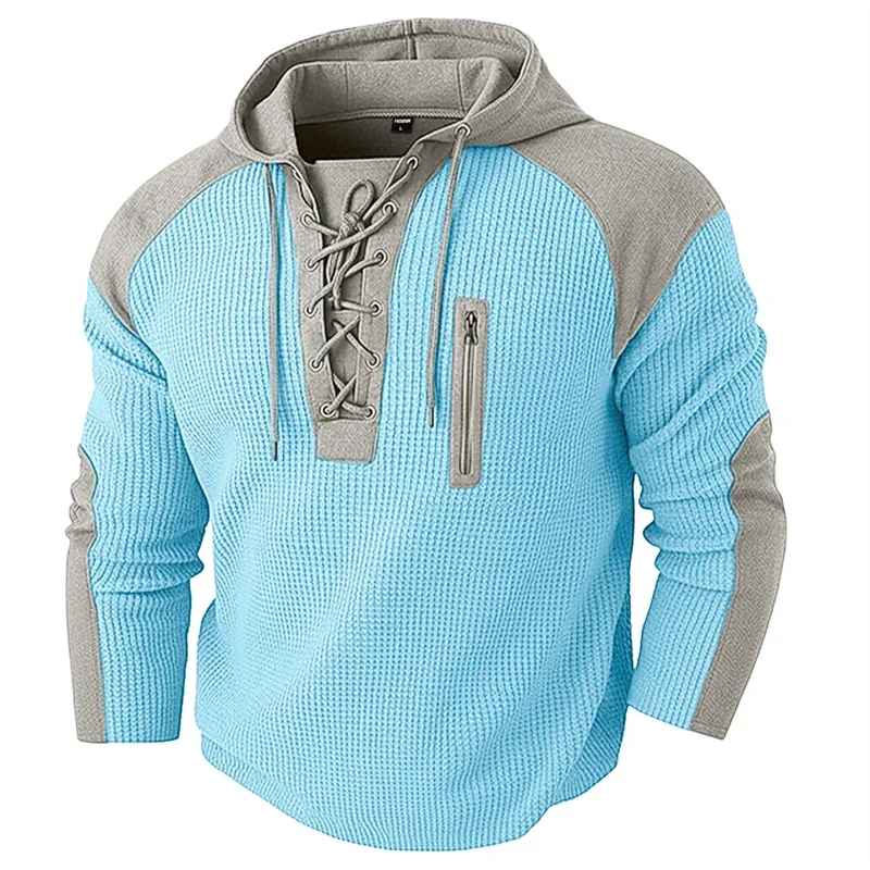 Everett Lace Up Hoodie