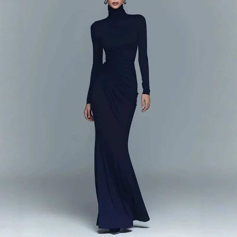 Harmony Turtleneck Maxi Dress