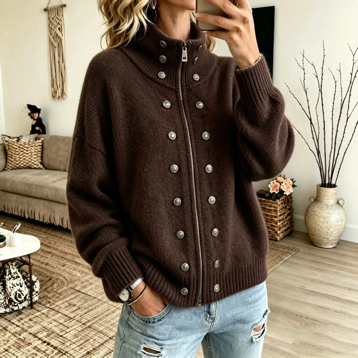 Guinevere Button Front Cardigan