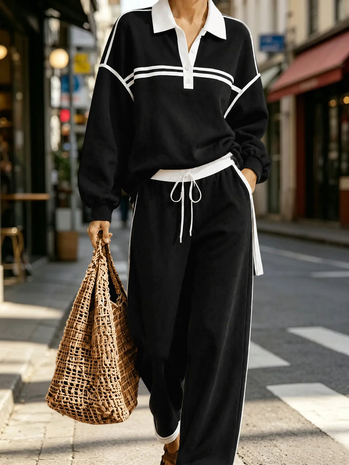 Yasleen Polo Activewear Set