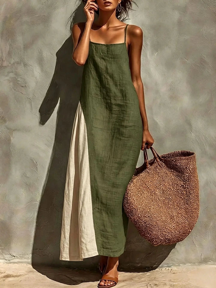 Erline Relaxed Linen Maxi Dress