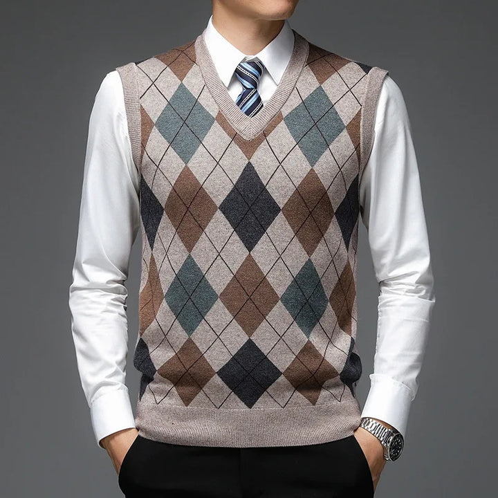 Anders Argyle Sweater Vest