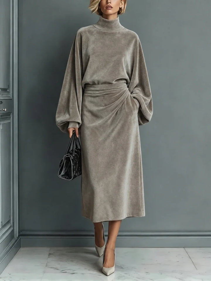 Sorrel Twisted Waist Midi Dress