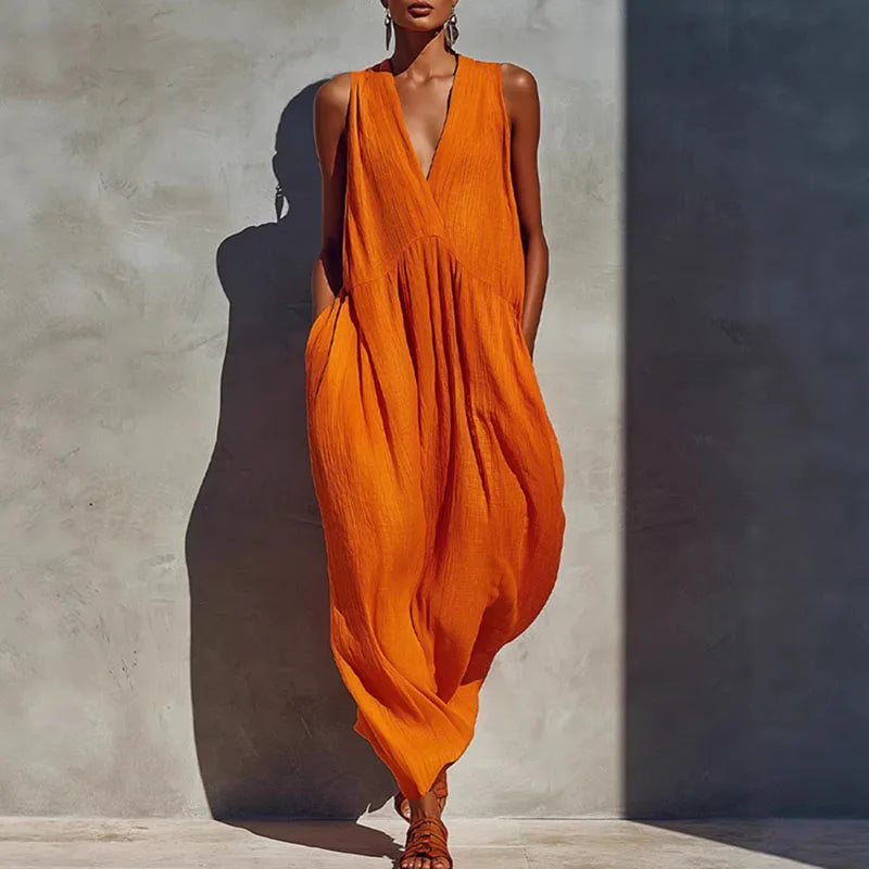 Valentine Bohemian Relaxed Maxi Dress