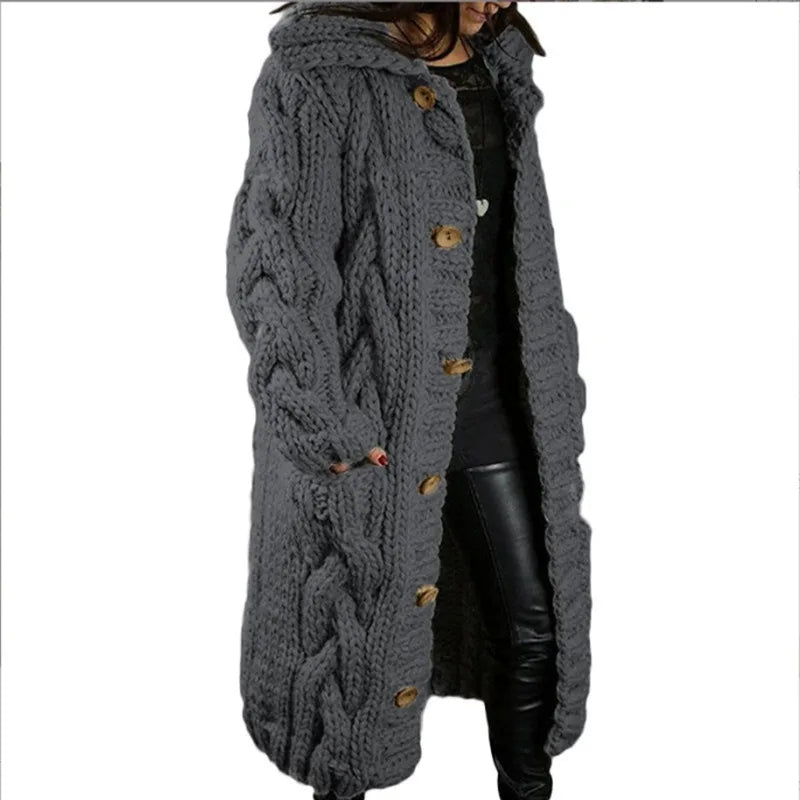 Fiora Cable Knit Cardigan