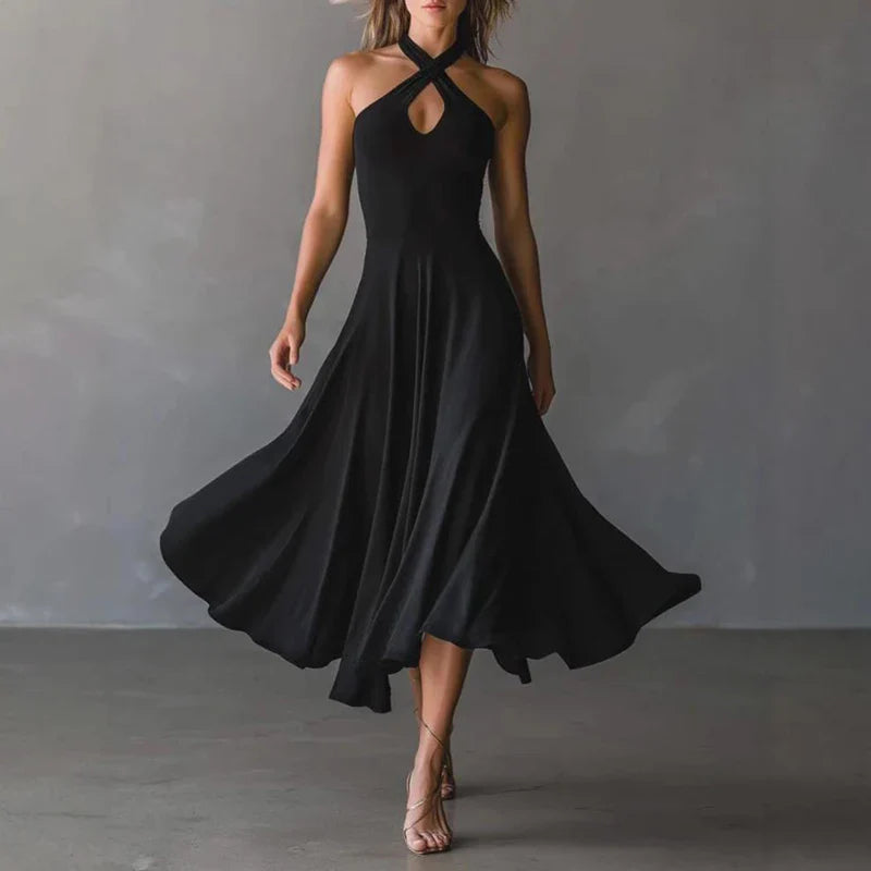 Aveline Flowy A Line Maxi Dress