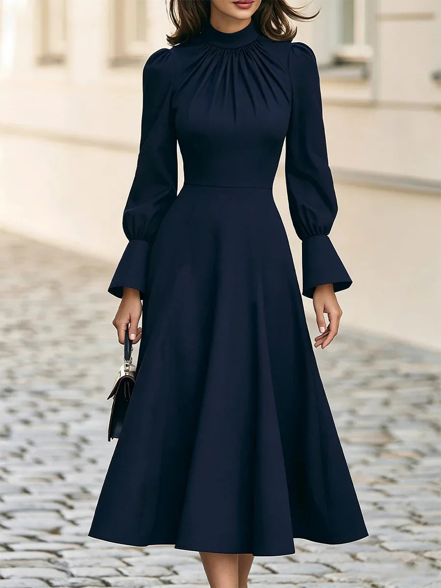 Larkin Flared Cuff Midi Dress
