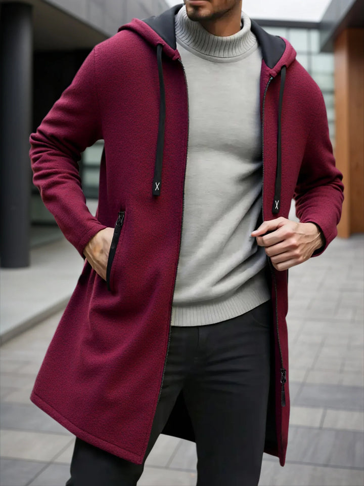 Garrison Zip Front Fleece Coat