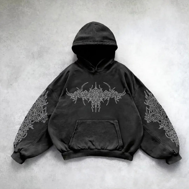 Ignatius Graphic Print Hoodie