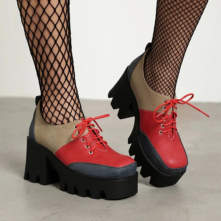 Marisette Platform Lace-Up Shoe