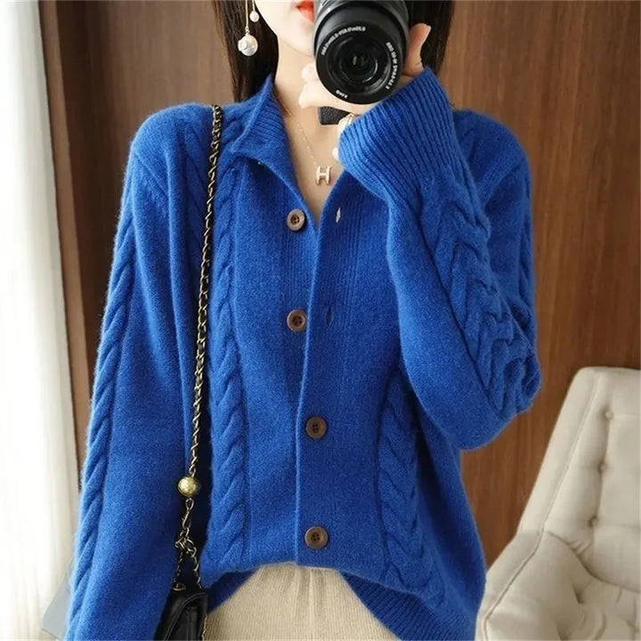 Rosaline Cable Knit Cardigan
