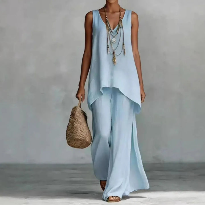 Nerina Wide Leg Matching Set