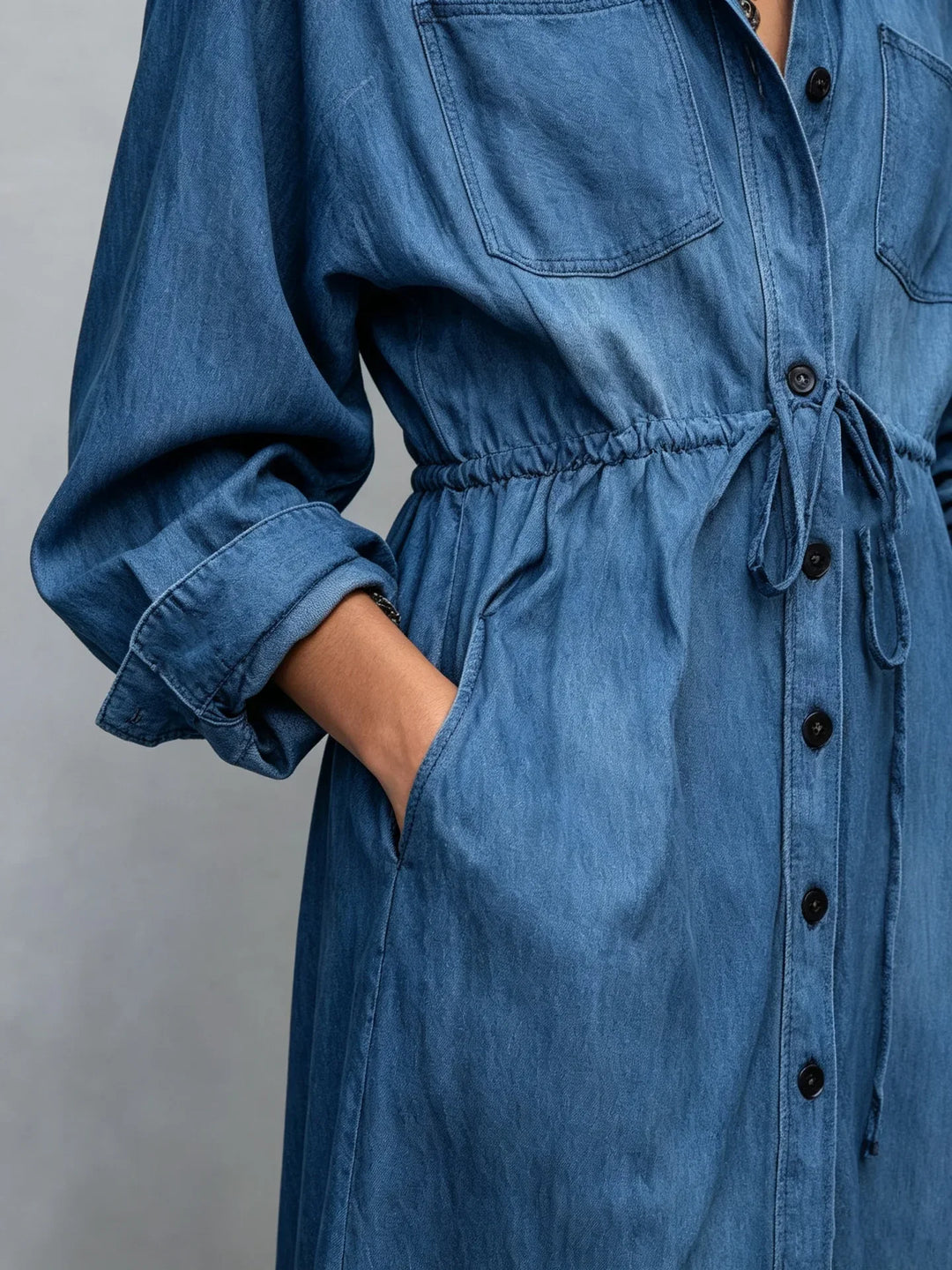 Quinn Everyday Maxi Shirt Dress