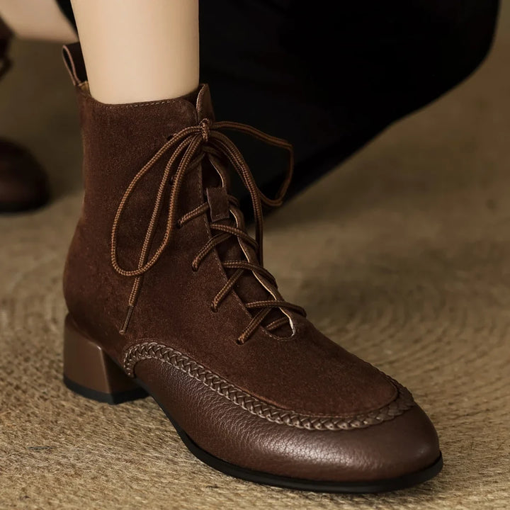 Vesna Lace Up Ankle Boot
