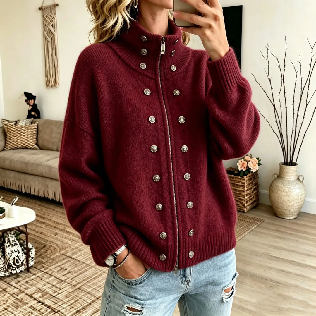 Guinevere Button Front Cardigan