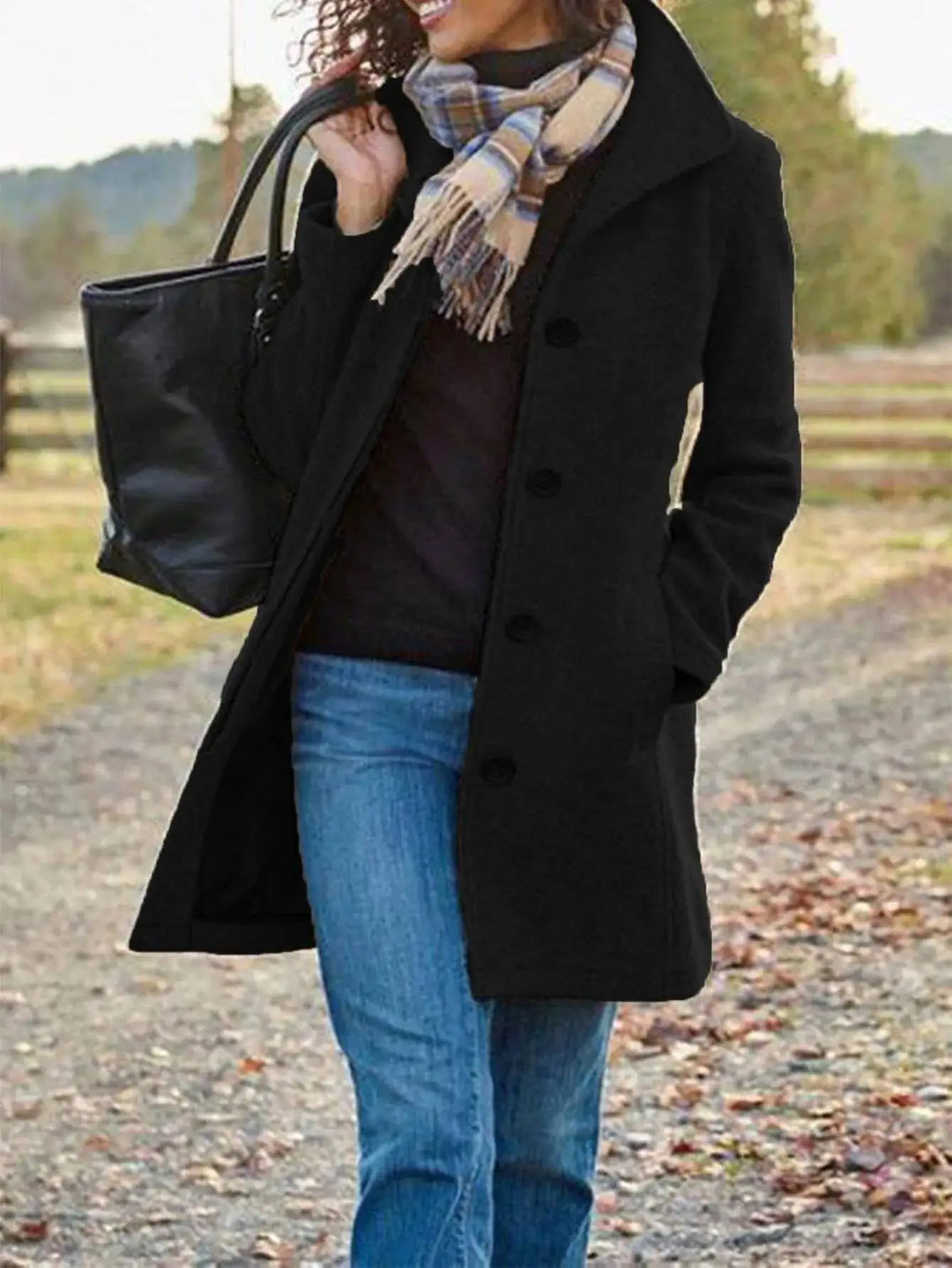 Fiora Single Breasted Coat