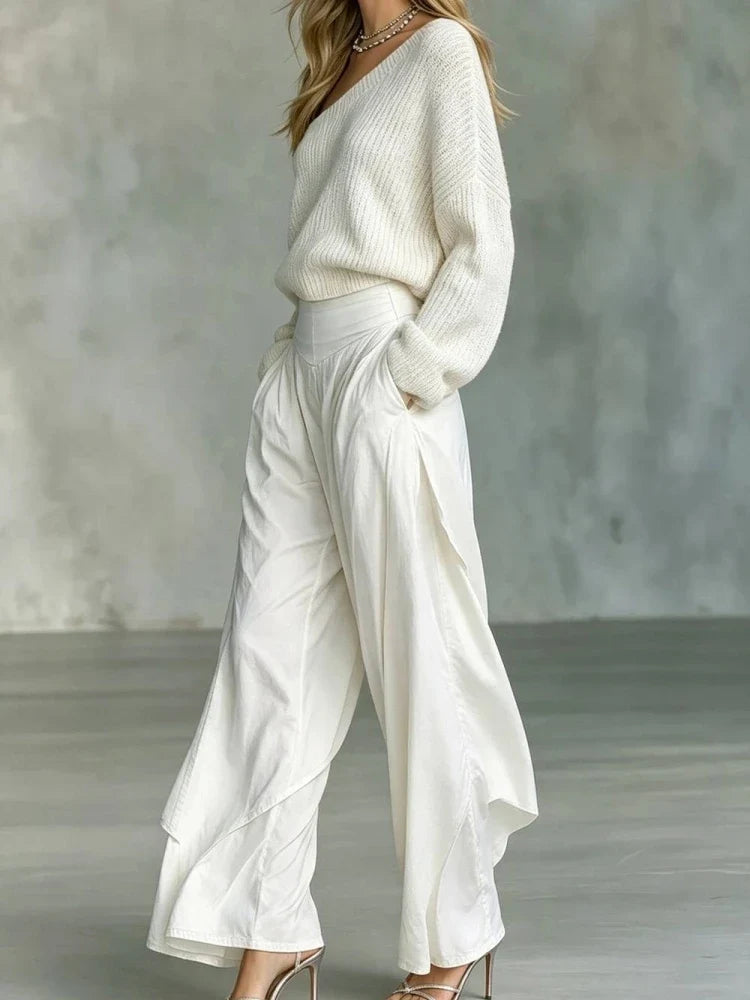 Amara Off Shoulder Knit Set