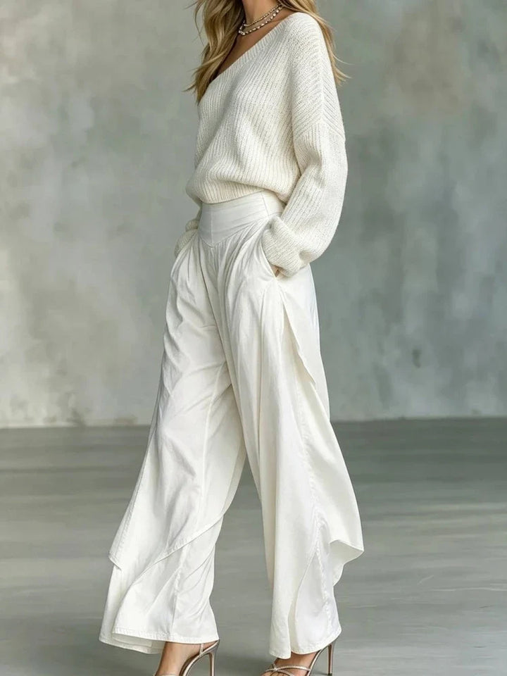 Amara Off Shoulder Knit Set