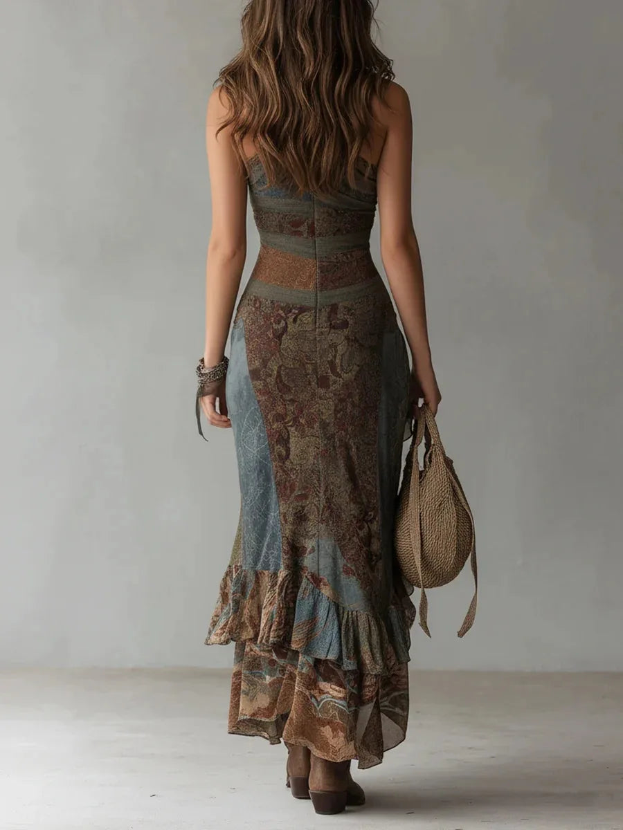 Melena One Shoulder Maxi Dress