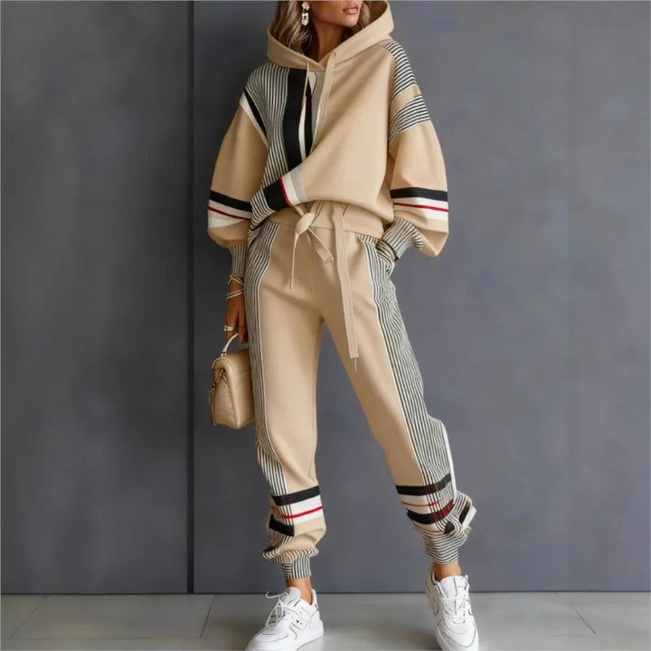 Minerva Drawstring Waist Jogger Set